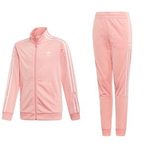 Pink Adidas Track Suit